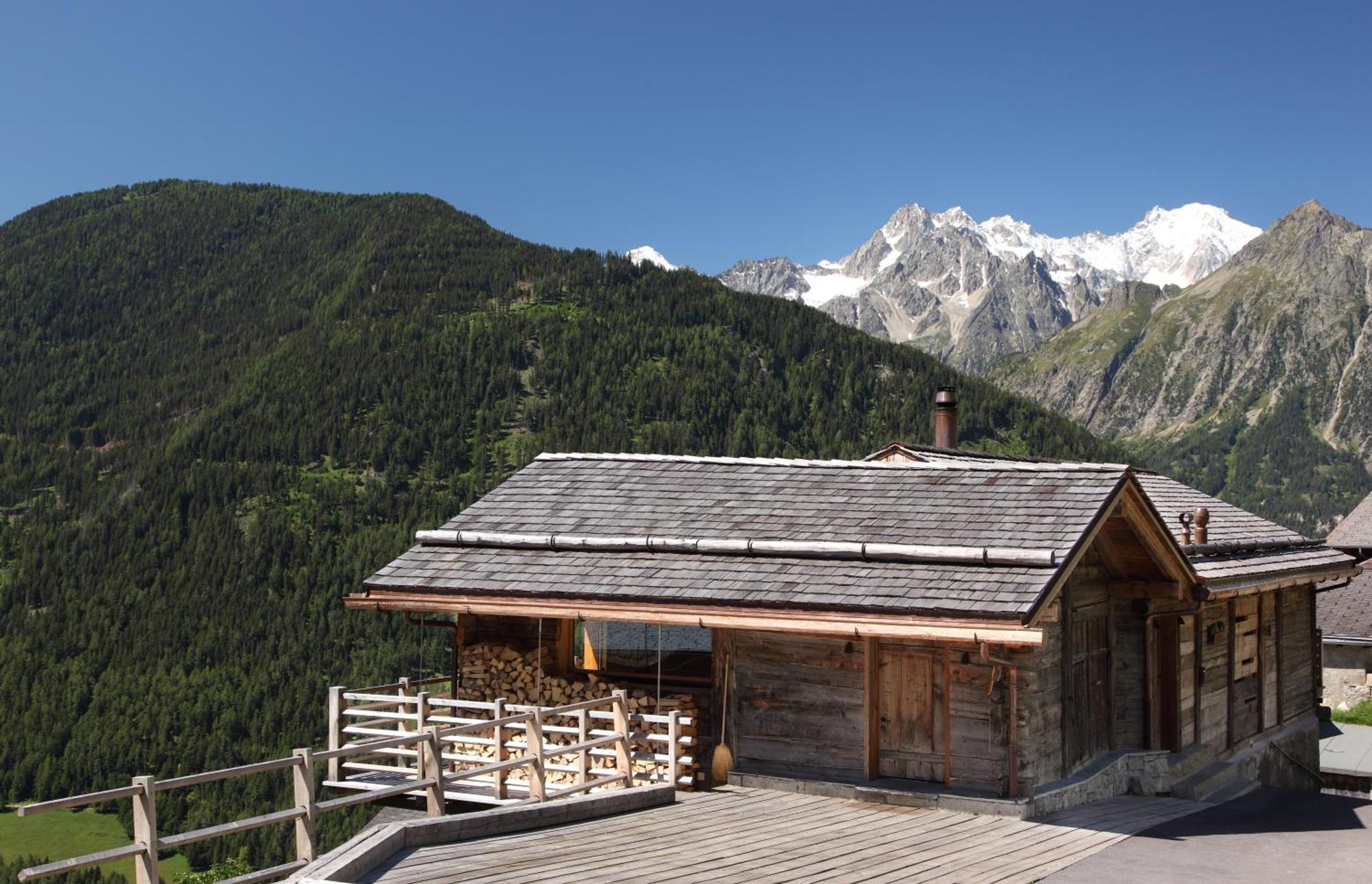 Hotel Montagne Alternative Orsières Exterior foto
